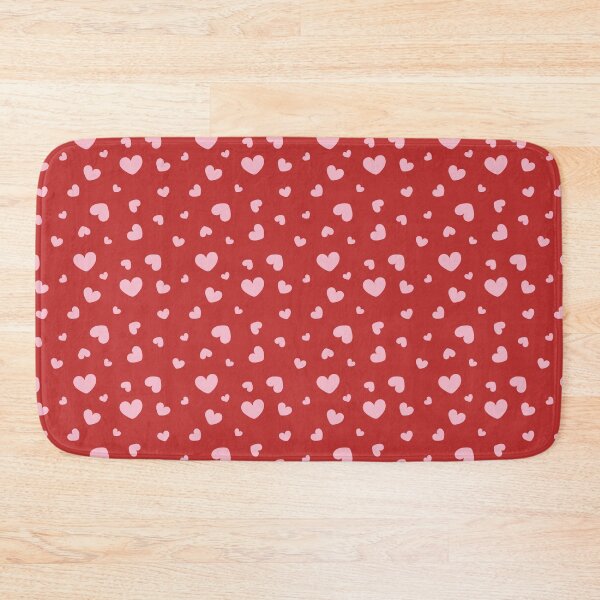 Item preview, pink small hearts pattern designed and sold by blomastudios.