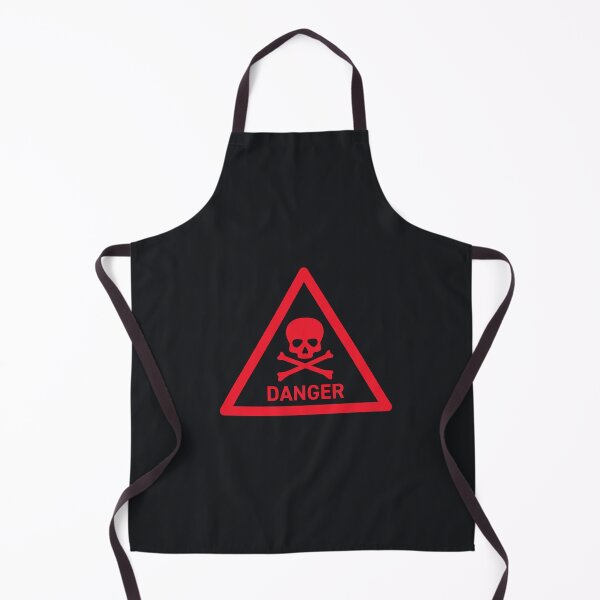 Item preview, Danger Safety Warning Sign Triangle With Text Black designed and sold by VoodooCircus.