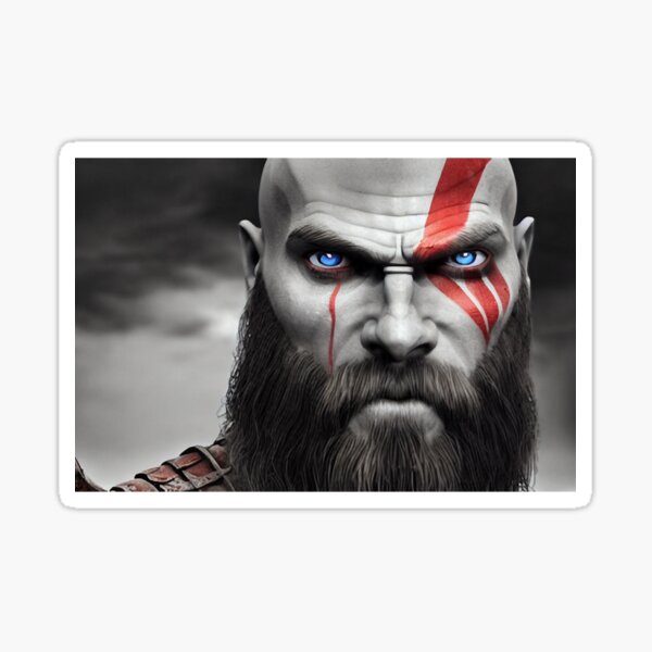 Street Writer: The Word Warrior: Ghost of Sparta, Kratos faces