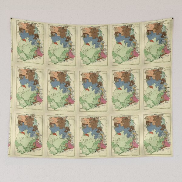 Item preview, Tribes and Nations of Ghana Map designed and sold by sourceoflife.