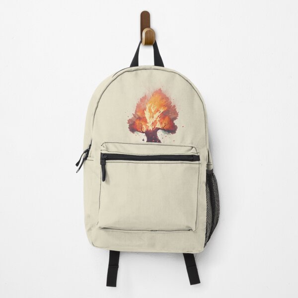 Item preview, Flaming Inferno Tree: Minimalist Fantasy Illustration designed and sold by quick-drops.