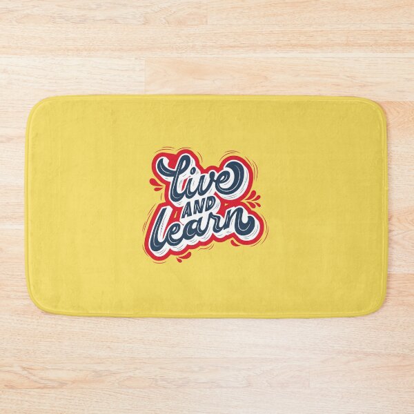 Item preview, Brighten up your day with a "Live And Learn" Design designed and sold by majnate.
