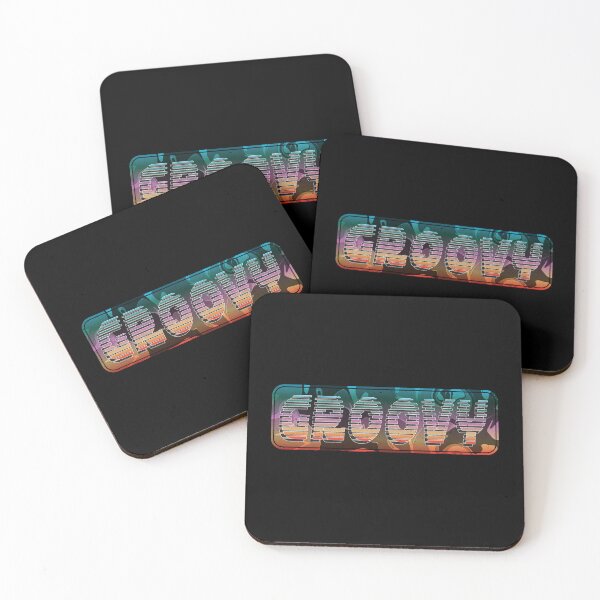 Item preview, Groovy - Vintage Tie Dye Style Text  designed and sold by Whimsical  Thinker.