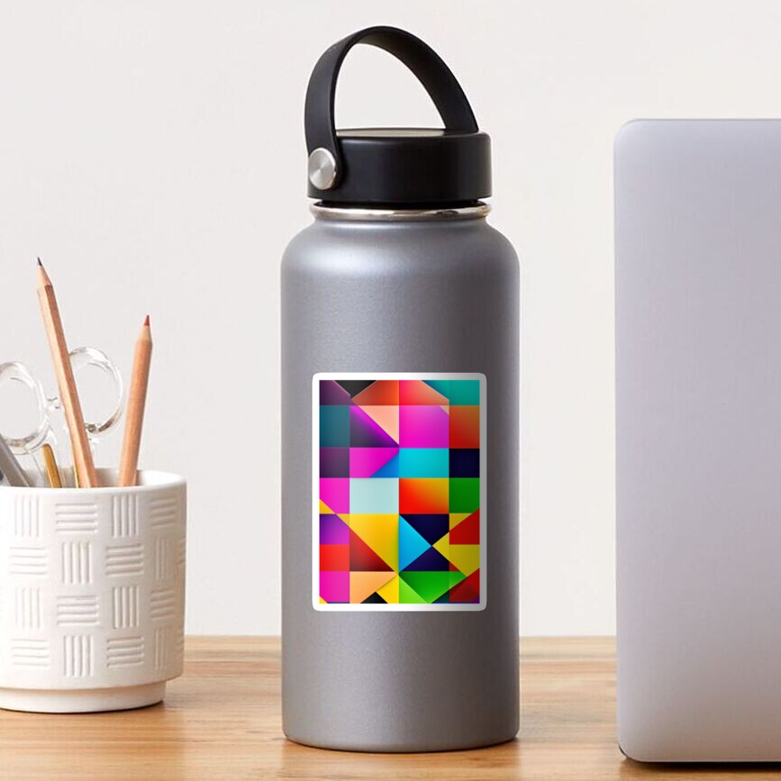 Vibrant Trend Printed Pattern Design Sticker