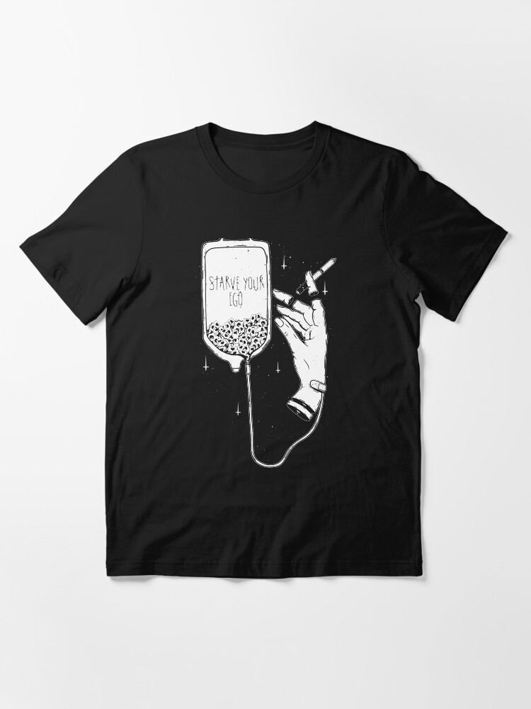 Alternate view of Starve your Ego Aesthetic Essential T-Shirt