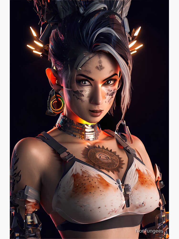 NonFungees original AI art prints by Nonfungees