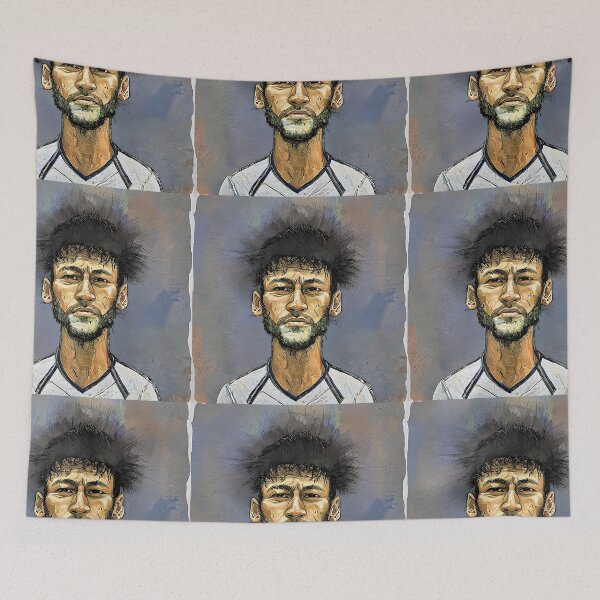 Item preview, Portrait of neymar designed and sold by bogfl.