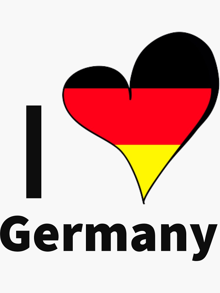 I Love Germany by GlowtalkDesign