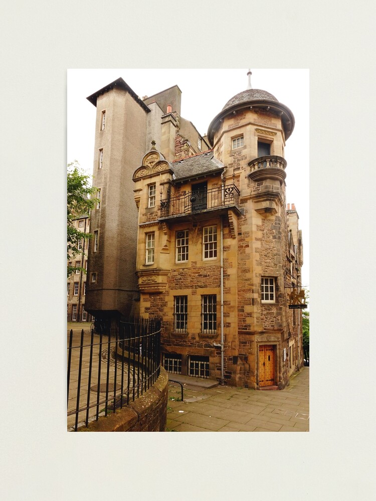 Alternate view of Writers Museum Lady Stairs House Edinburgh Scotland Photographic Print