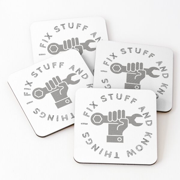 Item preview, I fix stuff and know things - funny mens gift idea designed and sold by GeoffBeattie.