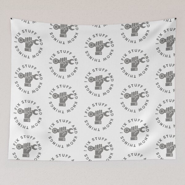 Item preview, I fix stuff and know things - funny mens gift idea designed and sold by GeoffBeattie.