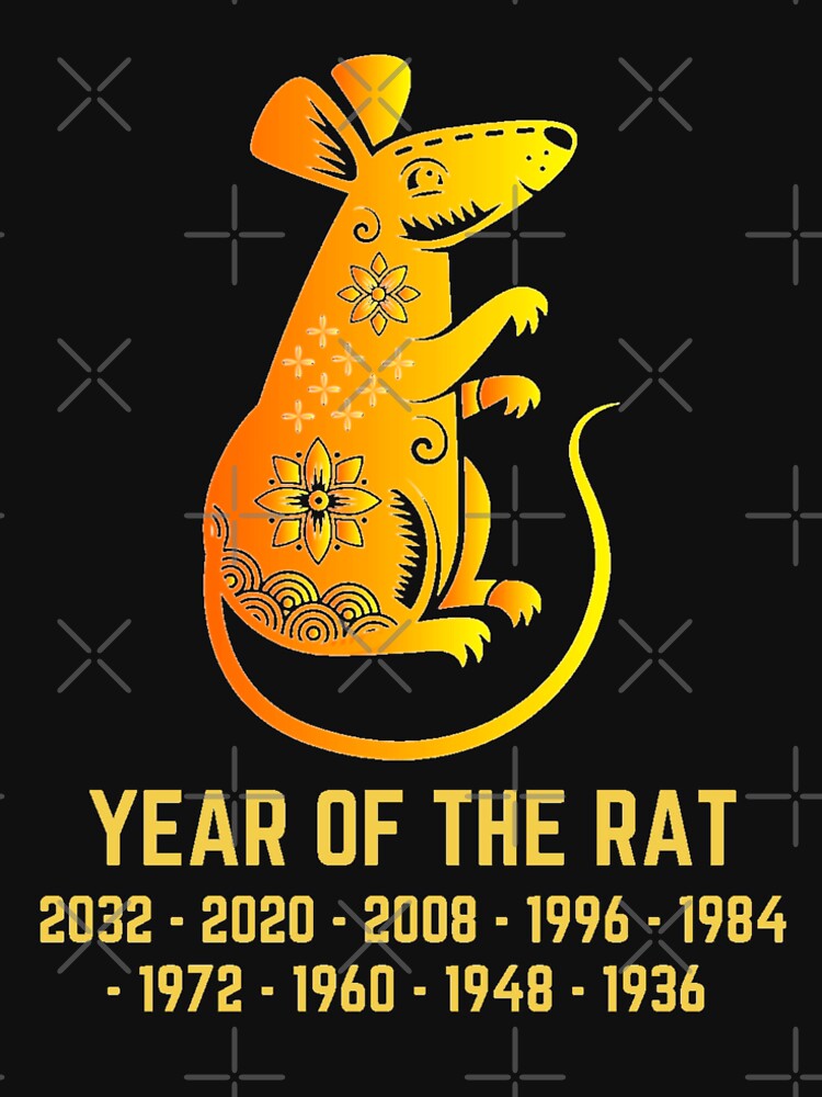 Year of The Rat Chinese Zodiac Sign by xiaoxiaocrt