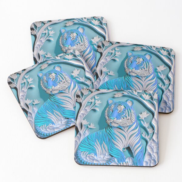 Item preview, Quilling Animal Tiger Paper  cut Style designed and sold by PhiloSophyEye.