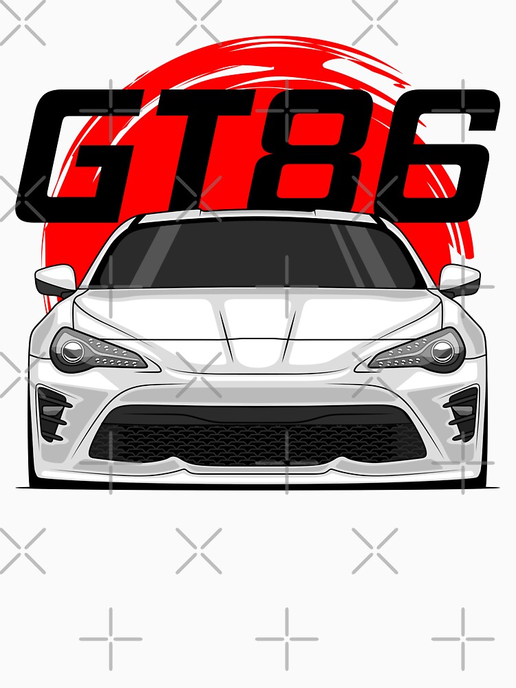 Front White GT86 1 Gen Resty JDM by goldentuners