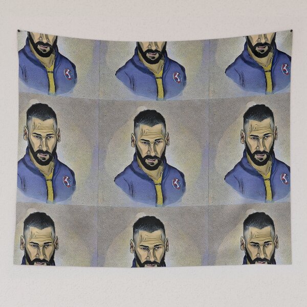 Item preview, Portrait of Benzema designed and sold by bogfl.