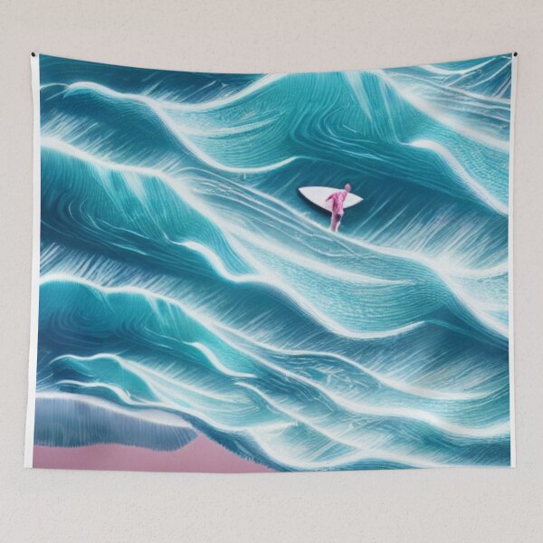 Item preview, Waves For Surfing designed and sold by EasyOnTheEyePic.