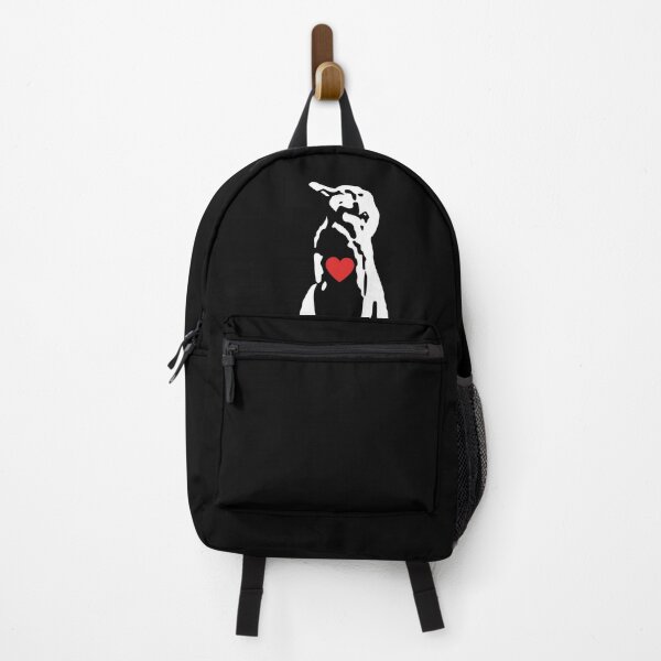 Item preview, Galapagos Penguin white with Red Heart designed and sold by SBPenguins.