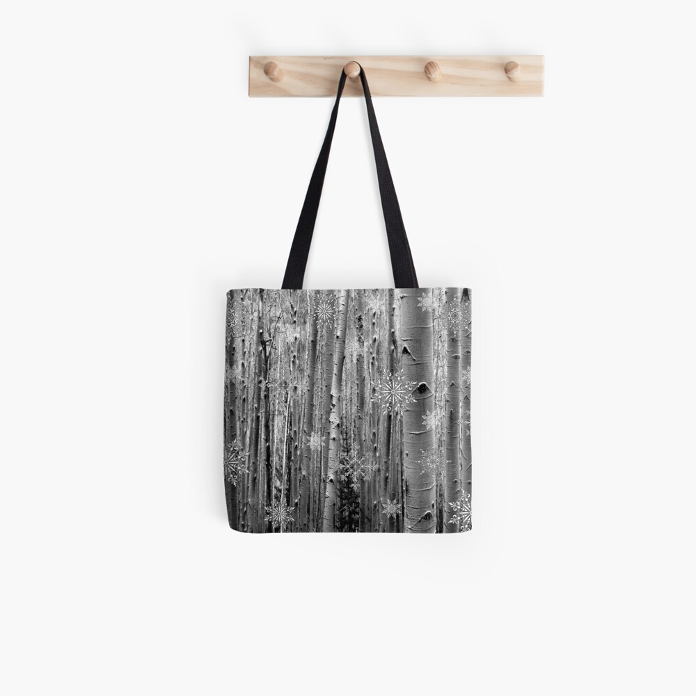 Aspens in the Snow Tote Bag
