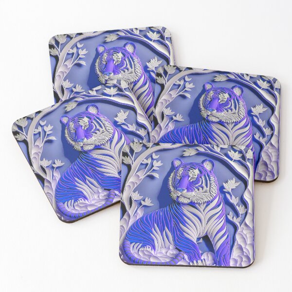 Item preview, Quilling Animal Tiger Paper  cut Style designed and sold by PhiloSophyEye.