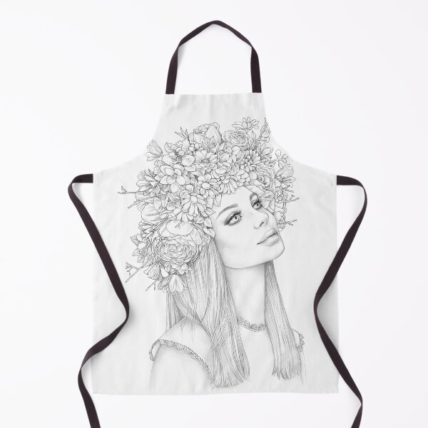 Item preview, Flower Beauty coloring page designed and sold by ninokurtsart.