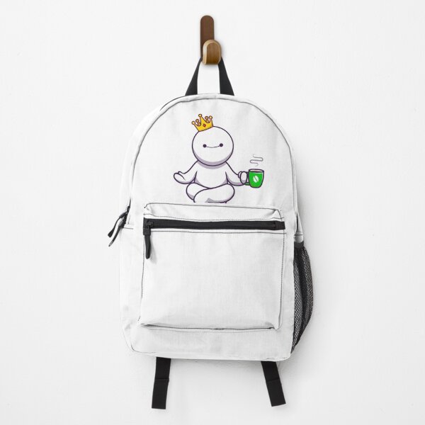 Item preview, Buddy drinking coffee while doing yoga designed and sold by buddysigner.