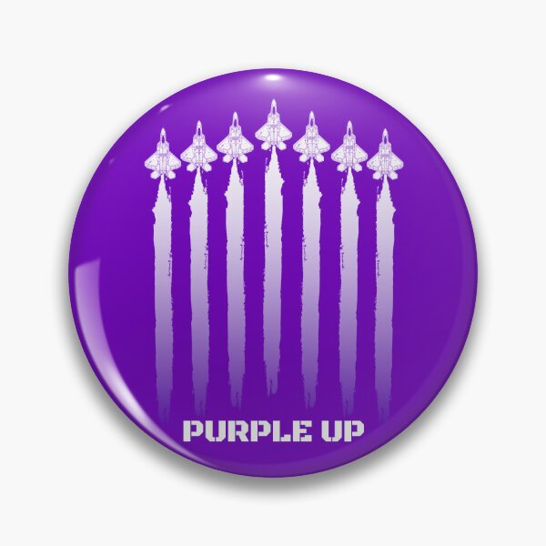 Artikelvorschau, Purple Up Fighter Jet Contrails Military Kids Purple Up Gear entworfen und verkauft von DynamicDesign.