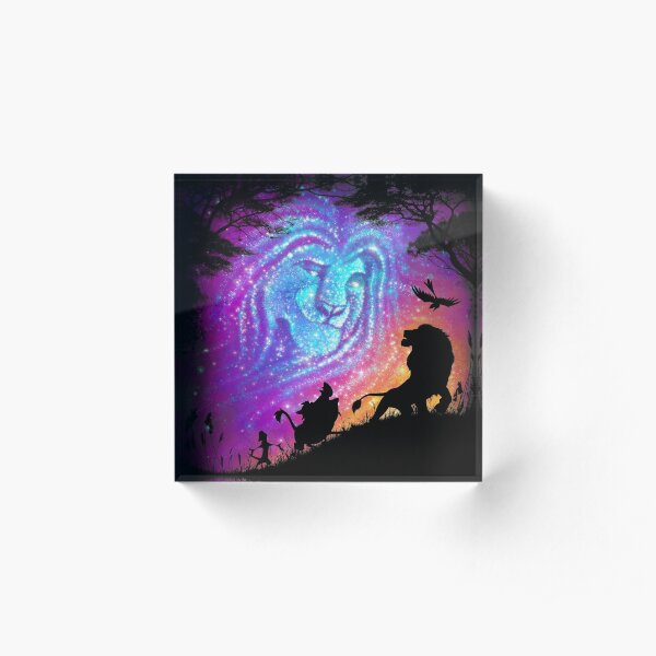 He Lives In You Acrylic Block
