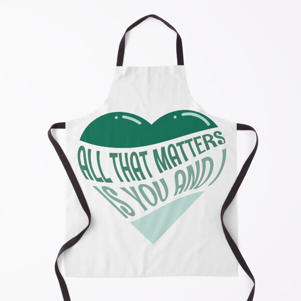 Item preview, All That Matters is You and I teal heart designed and sold by withasmiledsgn.