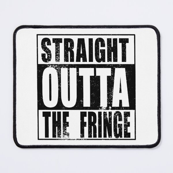 Item preview, Straight Outta The Fringe (black) designed and sold by SolidEarthArt.