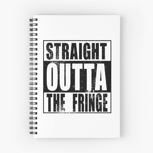 Item preview, Straight Outta The Fringe (black) designed and sold by SolidEarthArt.