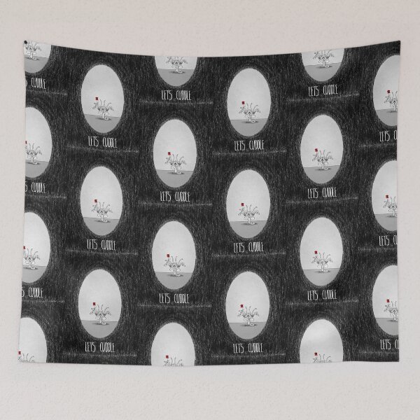 Item preview, Love Is Scary: Let's Cuddle designed and sold by AParry.