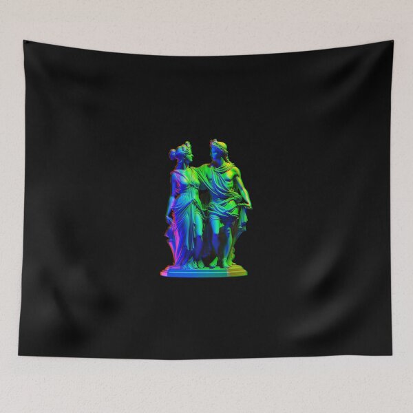 Item preview, Vaporwave glitch Roman Statue #2 designed and sold by Christolamber.