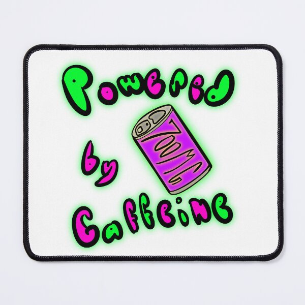 Item preview, Powered by caffeine designed and sold by els-oddities.