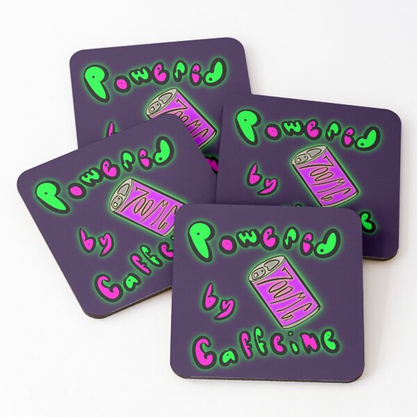 Item preview, Powered by caffeine  designed and sold by els-oddities.