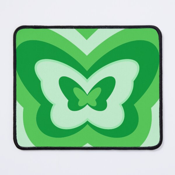 Item preview, Green Butterfly Pattern designed and sold by twinklestrokes.