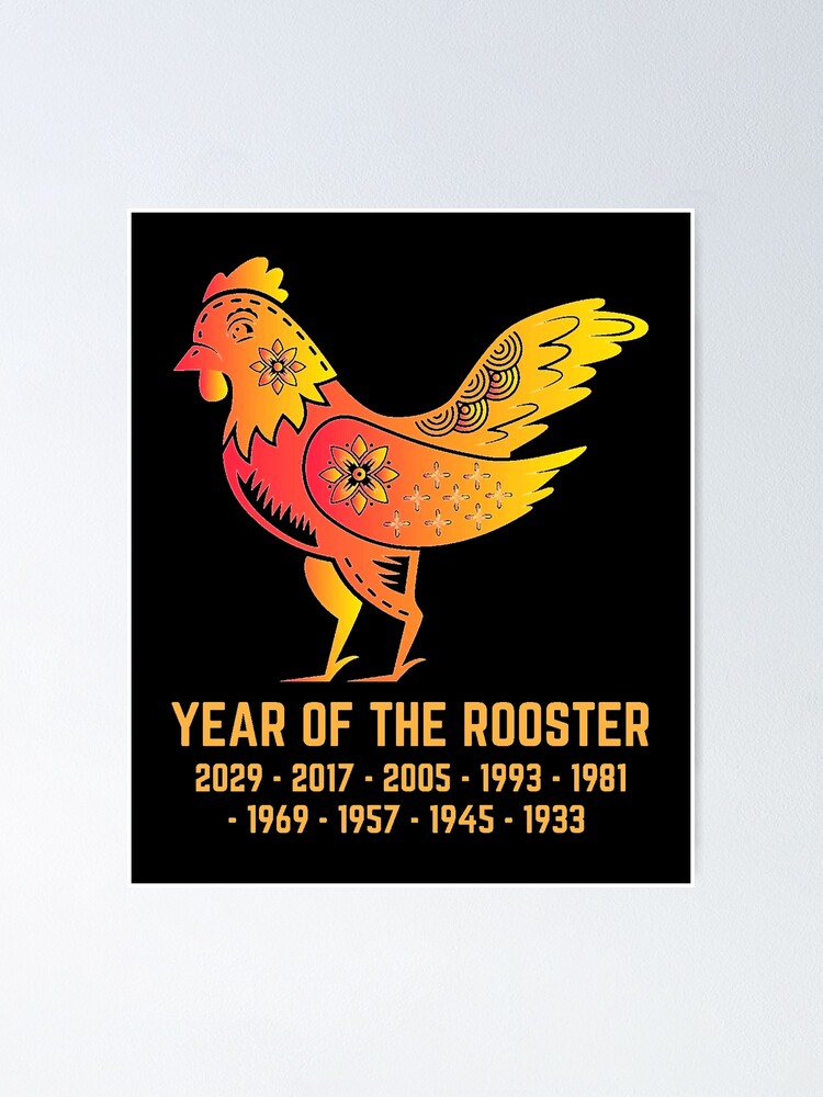 Chinese New Year 2022 Chinese Zodiac Rooster Horoscope - Lunar New Year  Chinese Rooster Character Gift Idea Scarf for Sale by Fleyshop