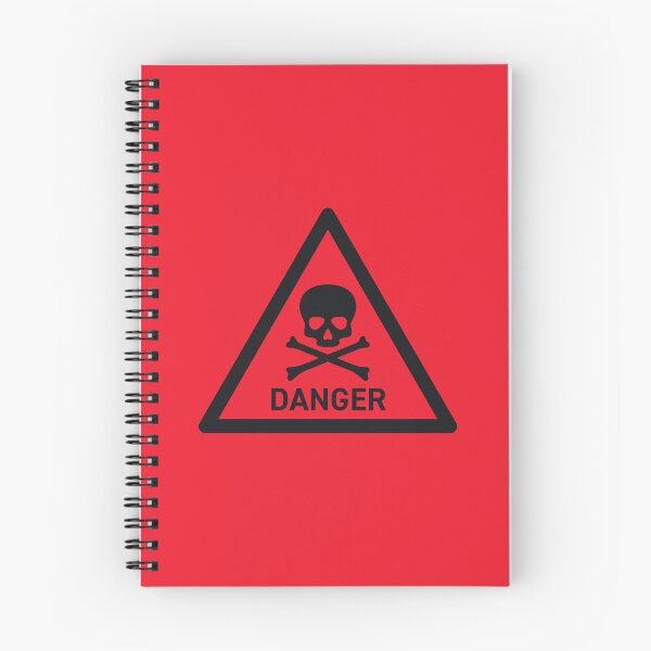 Item preview, Danger Safety Warning Sign Triangle With Text Red designed and sold by VoodooCircus.