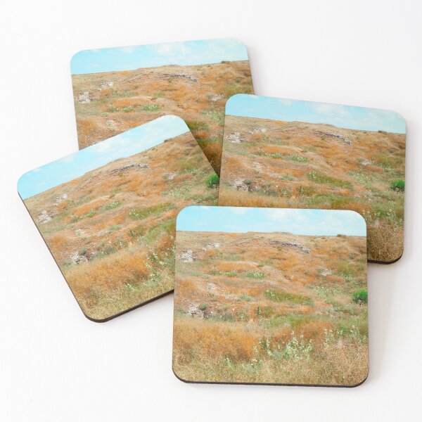 Item preview, Steppe on a bright summer day, natural background  designed and sold by helenkaiy.