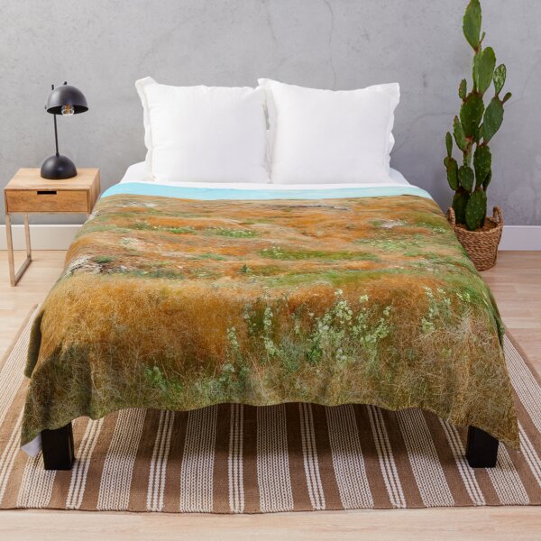 Item preview, Steppe on a bright summer day, natural background designed and sold by helenkaiy.