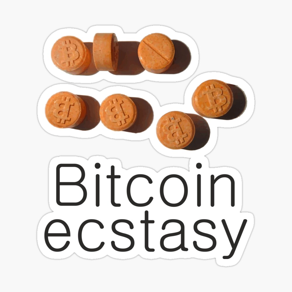 Bitcoin ecstasy Poster