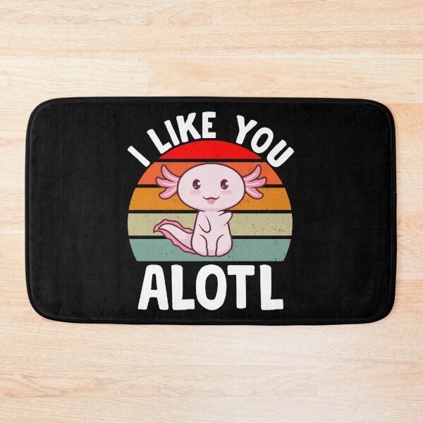 Item preview, I Like you Alotl Valentines Day Axolotl designed and sold by finchestee.
