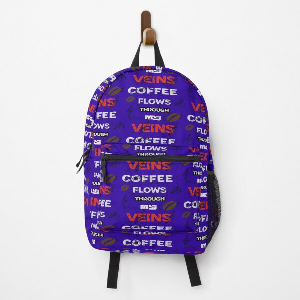 Item preview, "Coffee flows through my veins". designed and sold by gosaci.