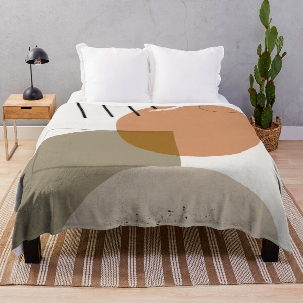 Item preview, Living my best life. Color Block Abstract Shapes Print. designed and sold by GMM Designs.