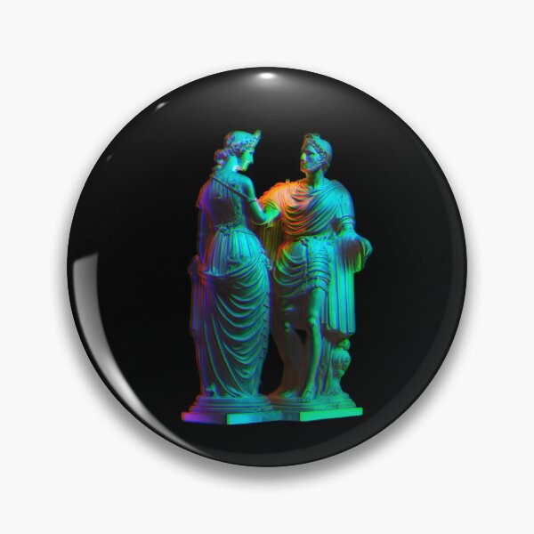 Item preview, Vaporwave glitch Roman Statue #3 designed and sold by Christolamber.