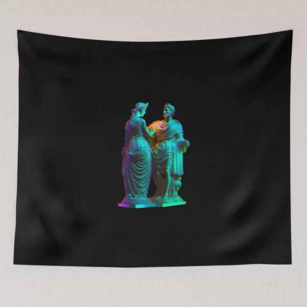 Item preview, Vaporwave glitch Roman Statue #3 designed and sold by Christolamber.