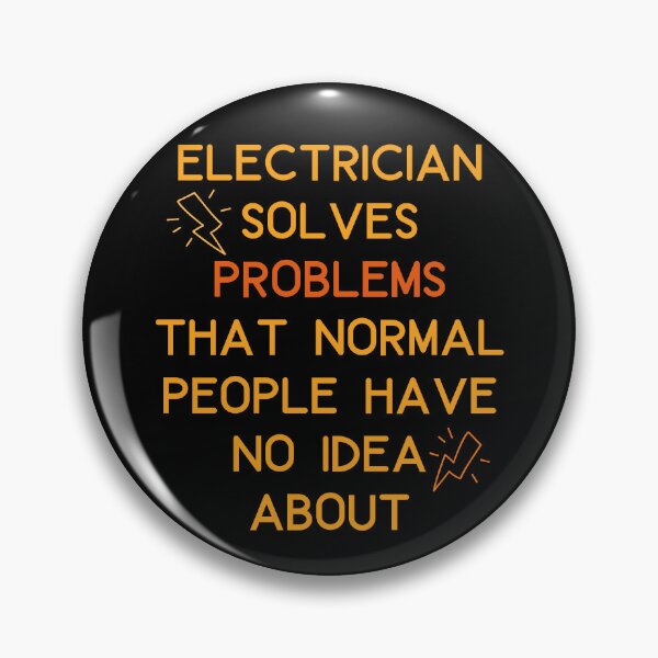 Item preview, Funny gifts for an electrician. Electrician solves problem... designed and sold by 91Ivona.