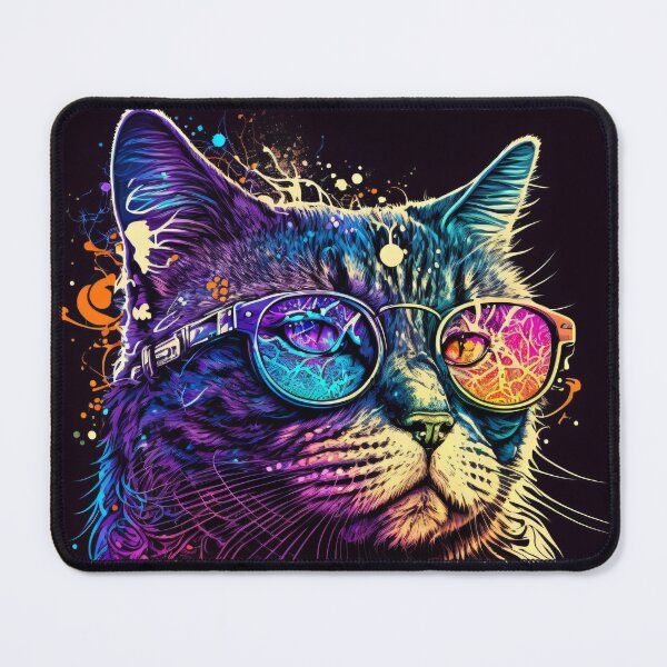 Item preview, Psychedelic Cat designed and sold by Dannypryce.
