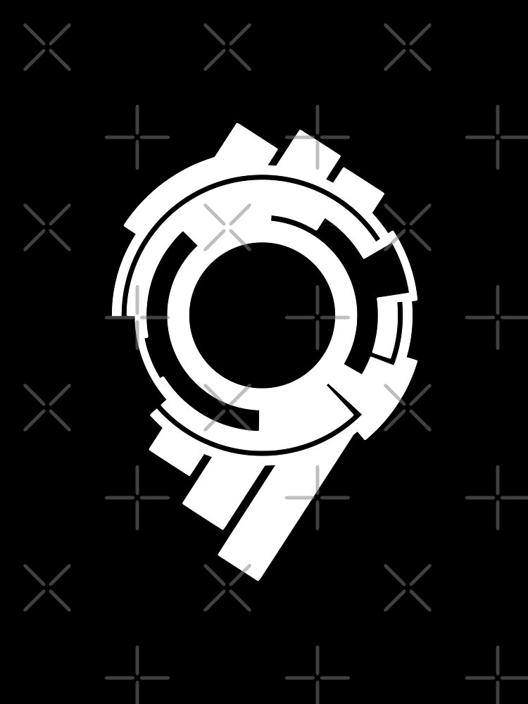 Ghost in the Shell - Public Security Section 9 Logo (White Logo) by Fireseed-Josh