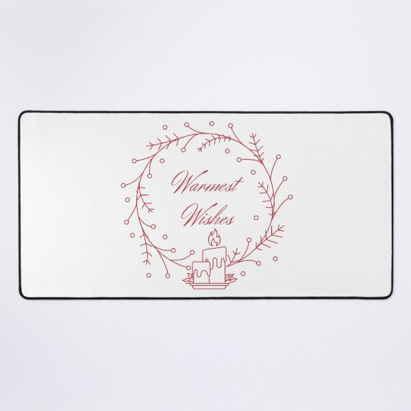 Item preview, Holiday Collection - Warmest Wishes (White/Red) designed and sold by T-WoodCreations.