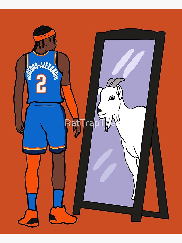 Josh Giddey and Shai Gilgeous Alexander - OKC Thunder Basketball Poster  for Sale by sportsign